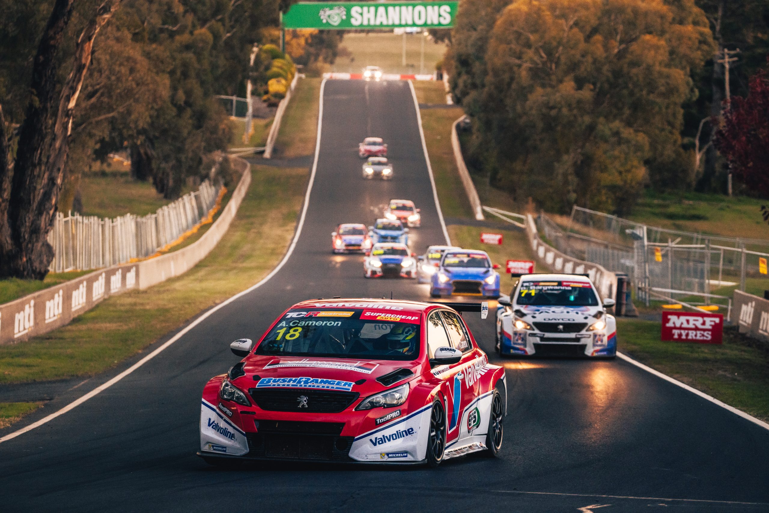 Supercheap Auto Tcr Australia Drivers Excited For Added Night Challenge